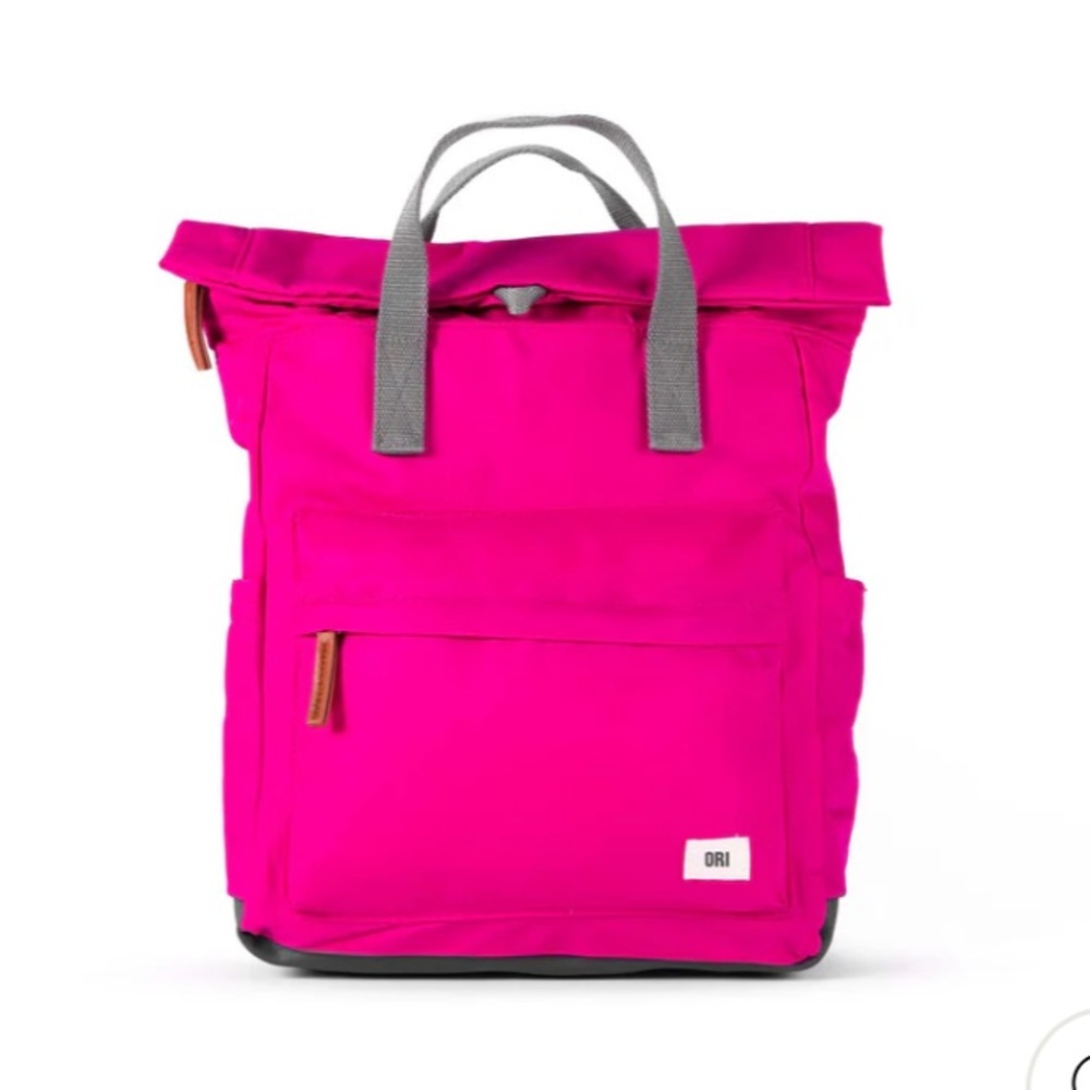 ORI Pink and Gray Women's Backpack